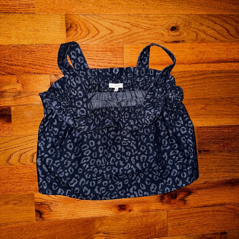 Joie Women's blue Mortis top size XS